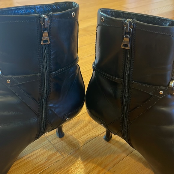 Prada Cowboy Boot Kitten Heel. - Picture 6 of 8